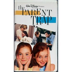 The Parent Trap VHS 1998 Lindsay Lohan Walt Disney Home Video Clamshell PG